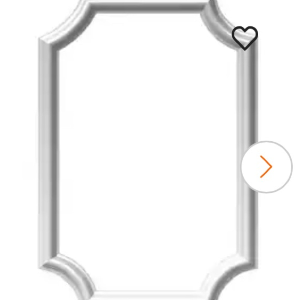 Elegant White Wall Frame Decor by evertrue new with tags
